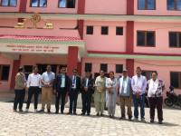 Monitoring visit from Ministry of Education, Science and Technology